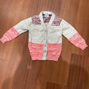 3-Color Danny Boy Cardigan. Toddler Boy 3t